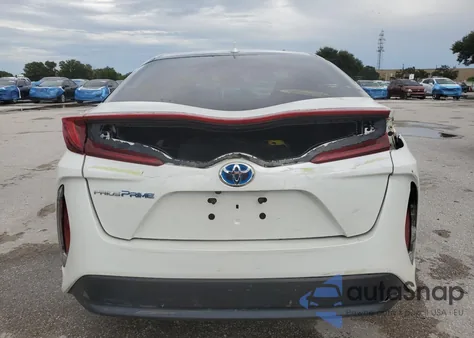2018 Toyota Prius Prime from USA, damaged, VIN JTDKARFP3J3076830